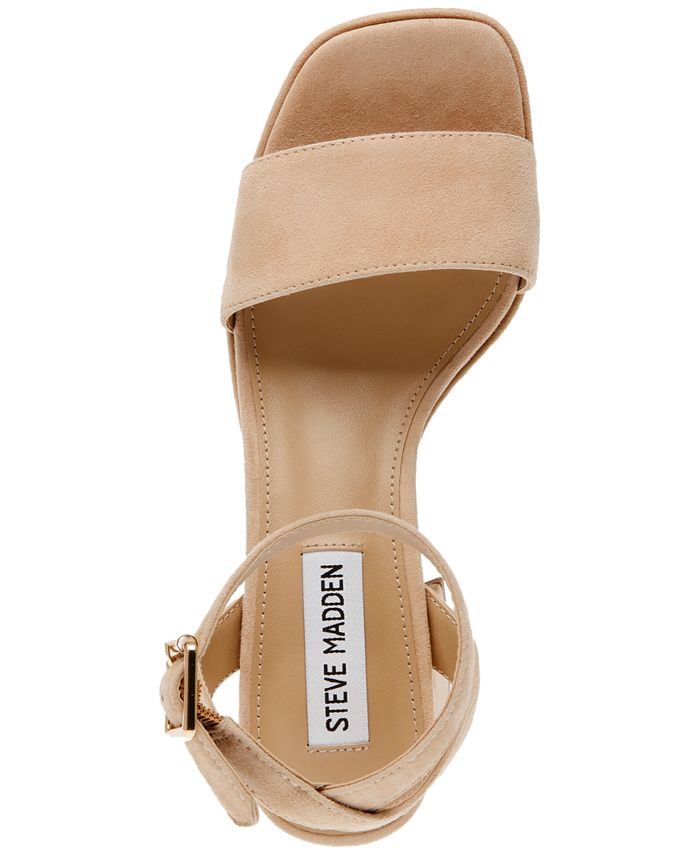 Steve Madden Women's Mercerr TwoPiece BlockHeel Dress Sandals Macy's