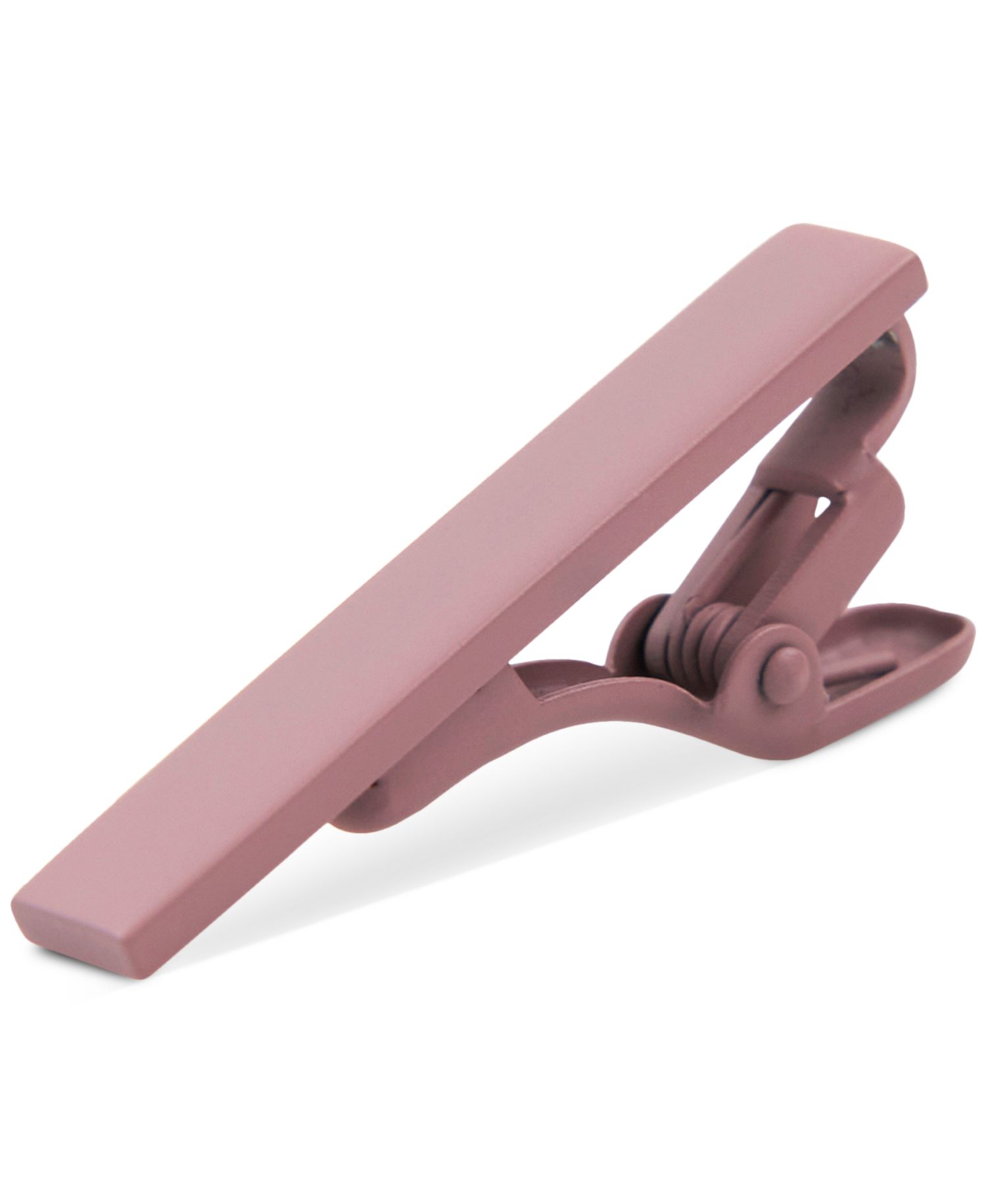 Men's Solid Rose Quartz 1.5" Tie Bar