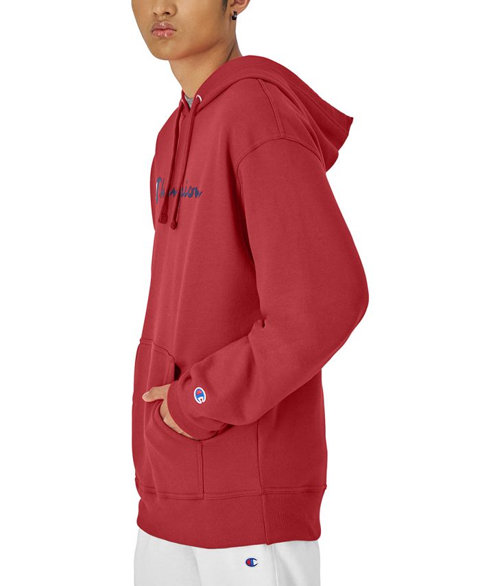 Men's script logo powerblend hoodie clearance