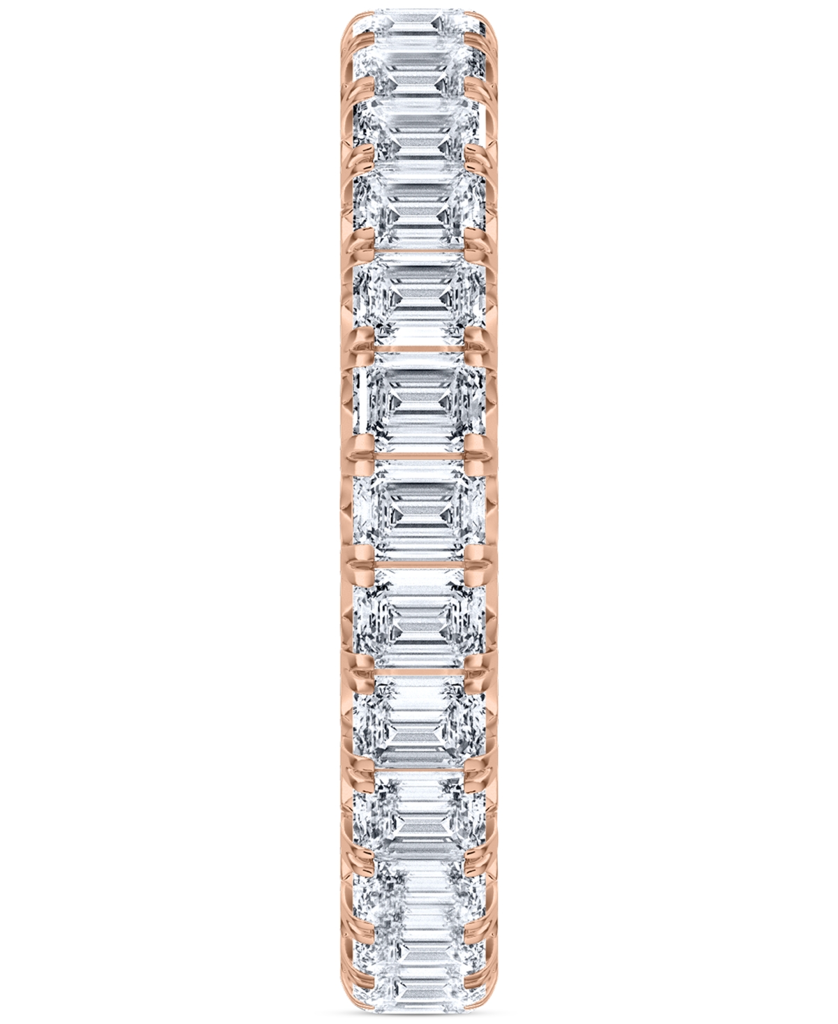 Diamond Emerald-Cut Eternity Band (2 ct. t.w.) in 14k Gold (Also in Platinum)
