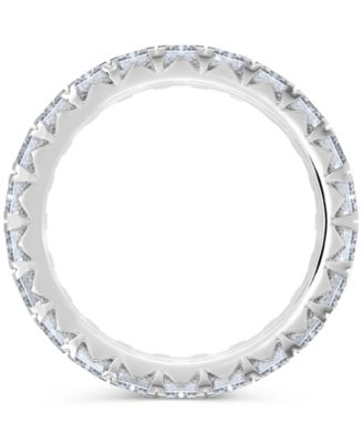 Diamond Emerald-Cut Eternity Band (4 ct. t.w.) in 14k Gold (Also in Platinum)