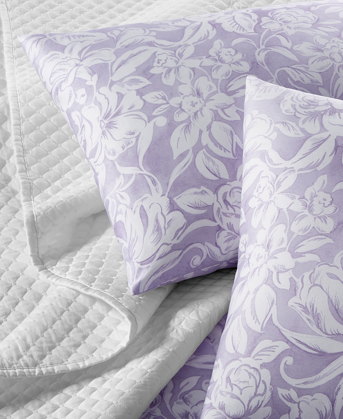 Charter Club Damask Designs Damask Floral Duvet Cover Set, Twin, Exclusively at Macy's
