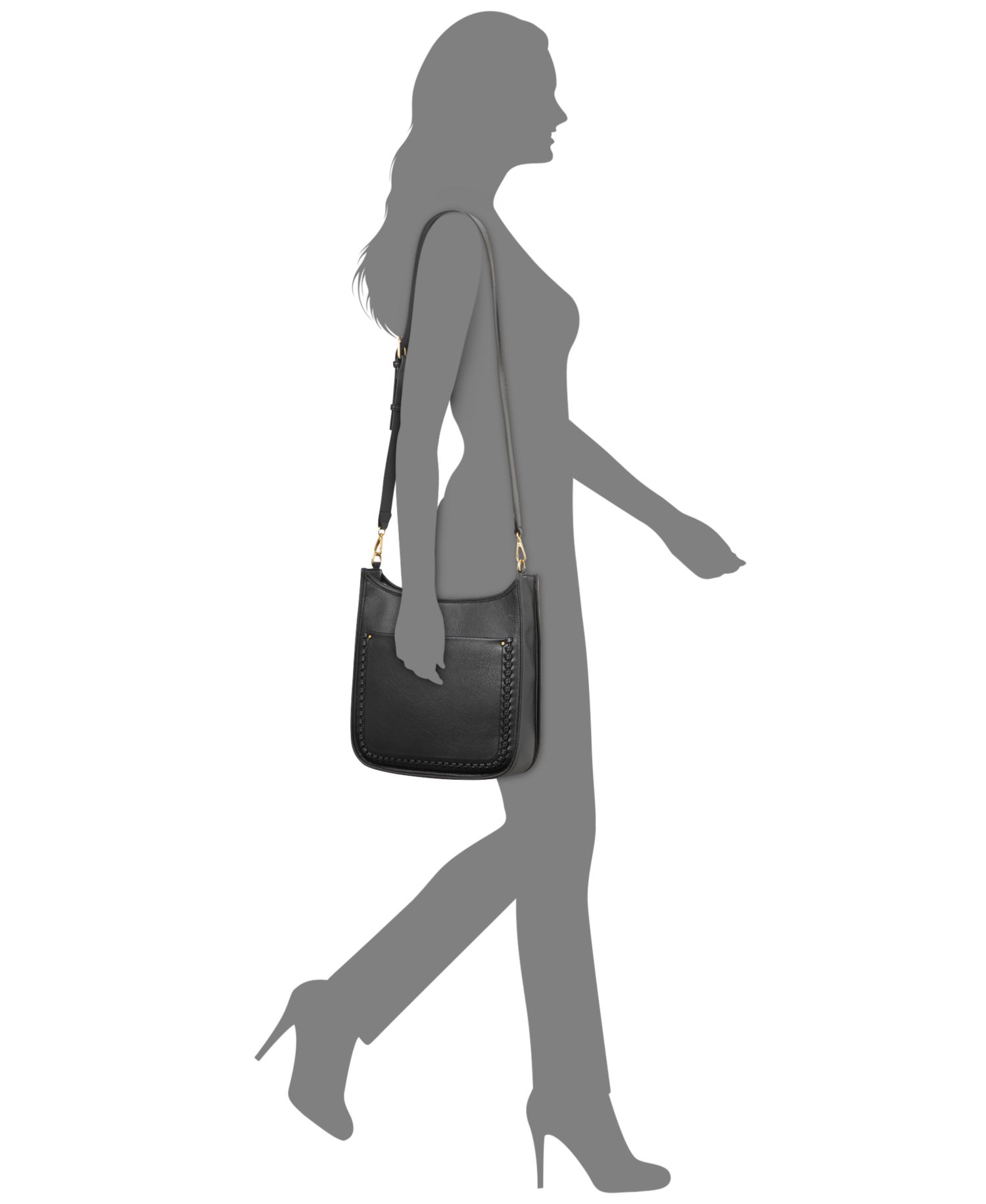 Whipstitch Medium Crossbody