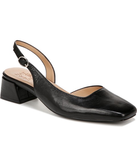Женские туфли Naturalizer Women's Jayla Mid-Heel Square Toe Slingback Pumps
