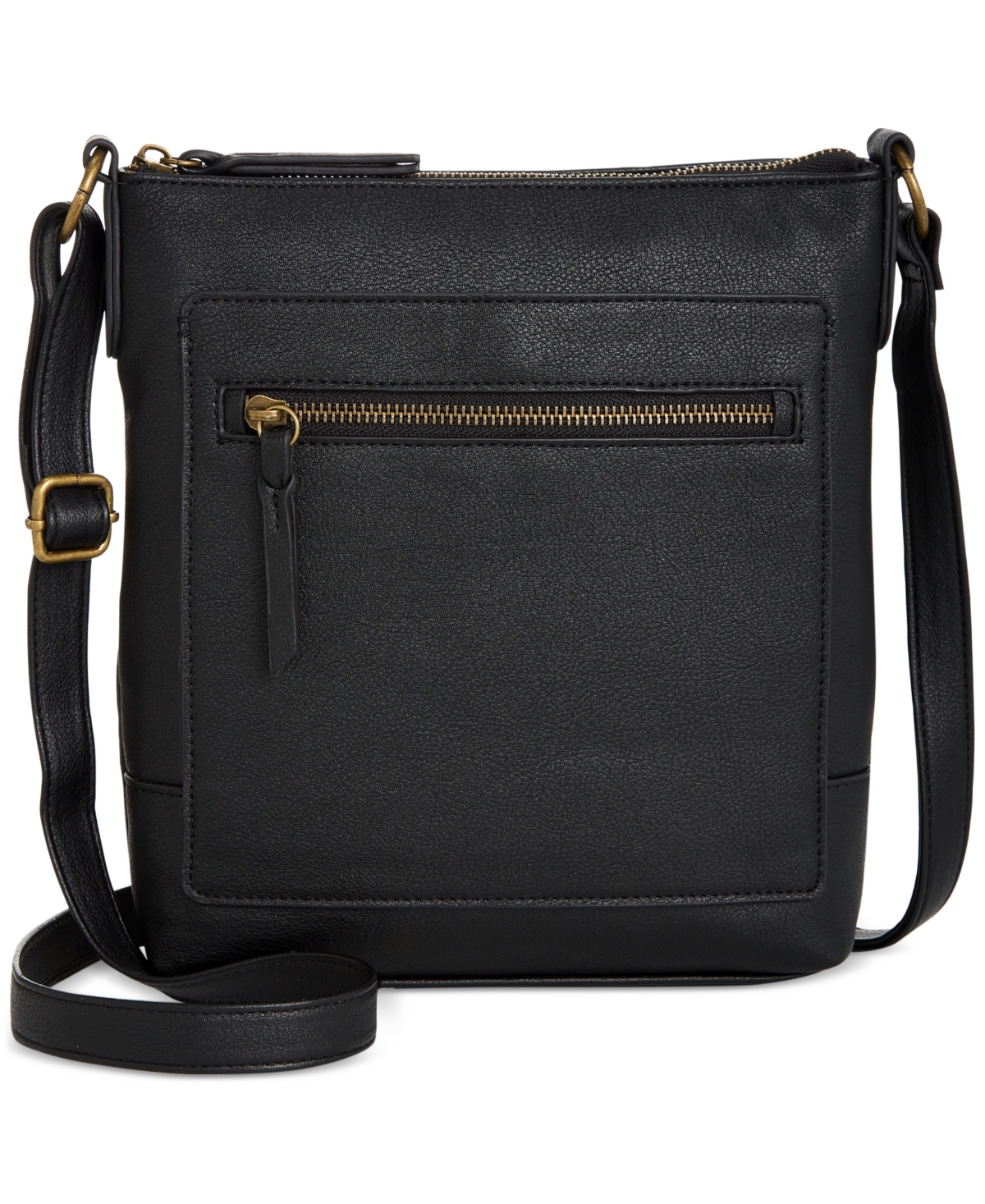 Shop Style & Co Hudsonn North South Crossbody, Created For Macy's In Black