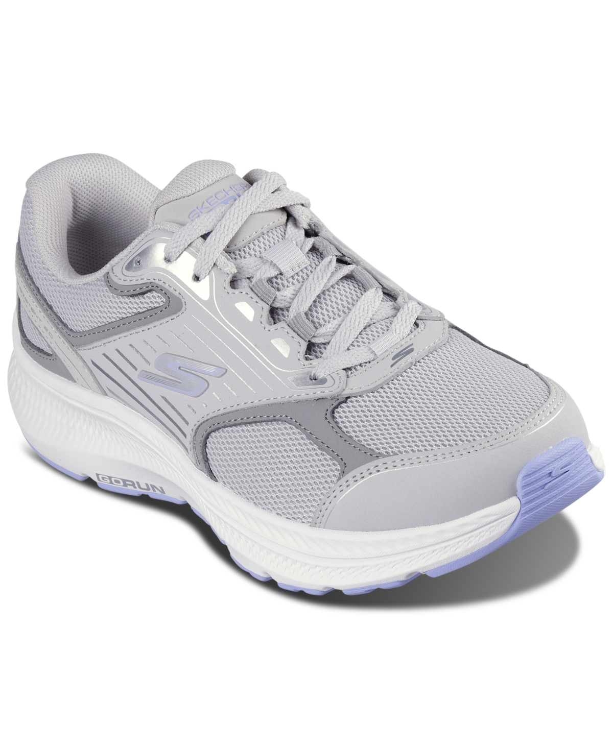 Women's Go Run Consistent 2.0 - Advantage Running Sneakers from Finish Line - Gray, Lavender