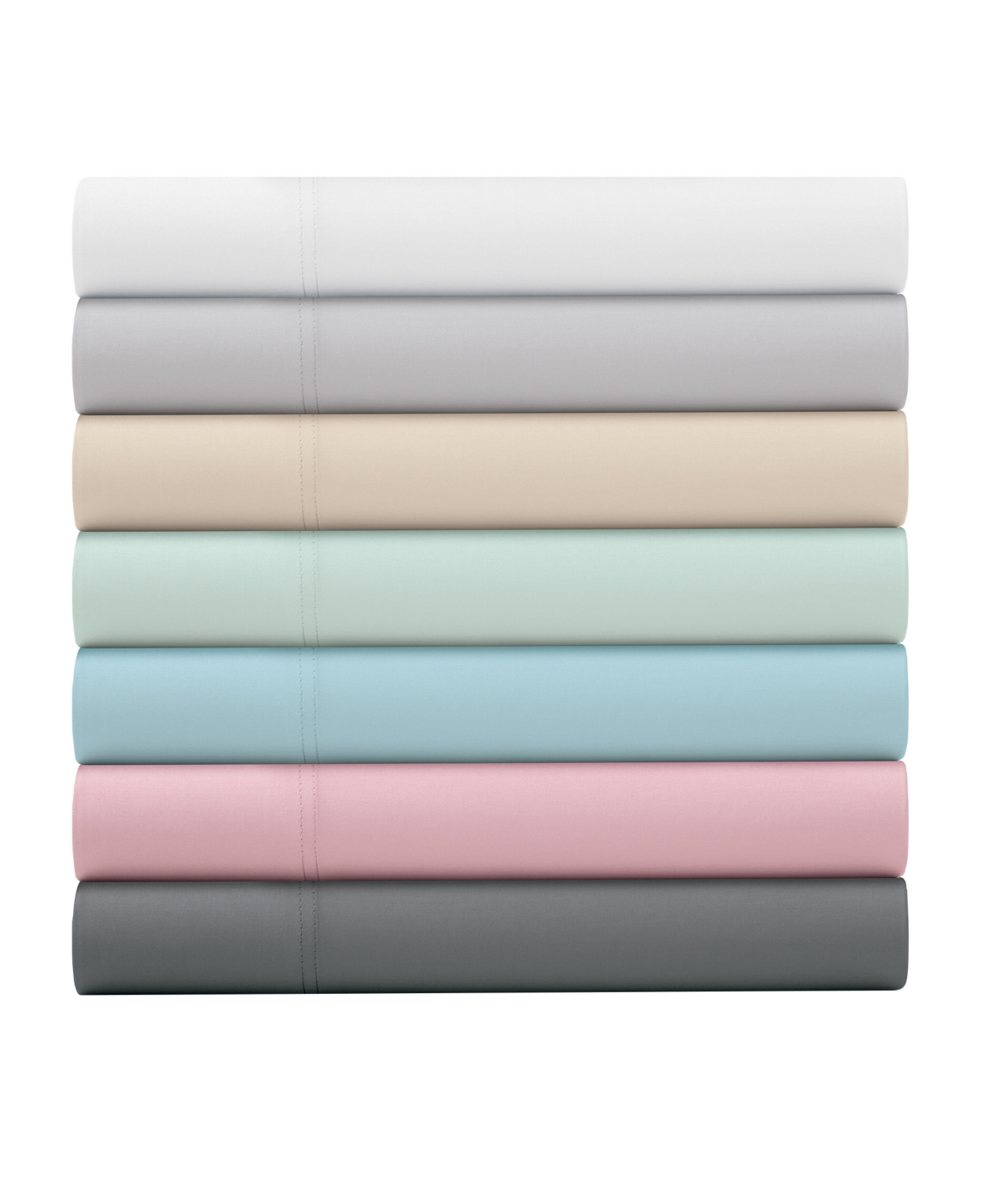 Ella Jayne Percale Cool And Crisp 300 Thread Count 100% Cotton 4-pc. Sheet Set, California King In Charcoal
