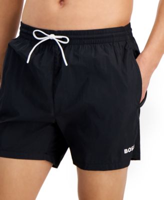 Men's Lee Drawstring 5.3" Swim Trunks, Created for Macy's