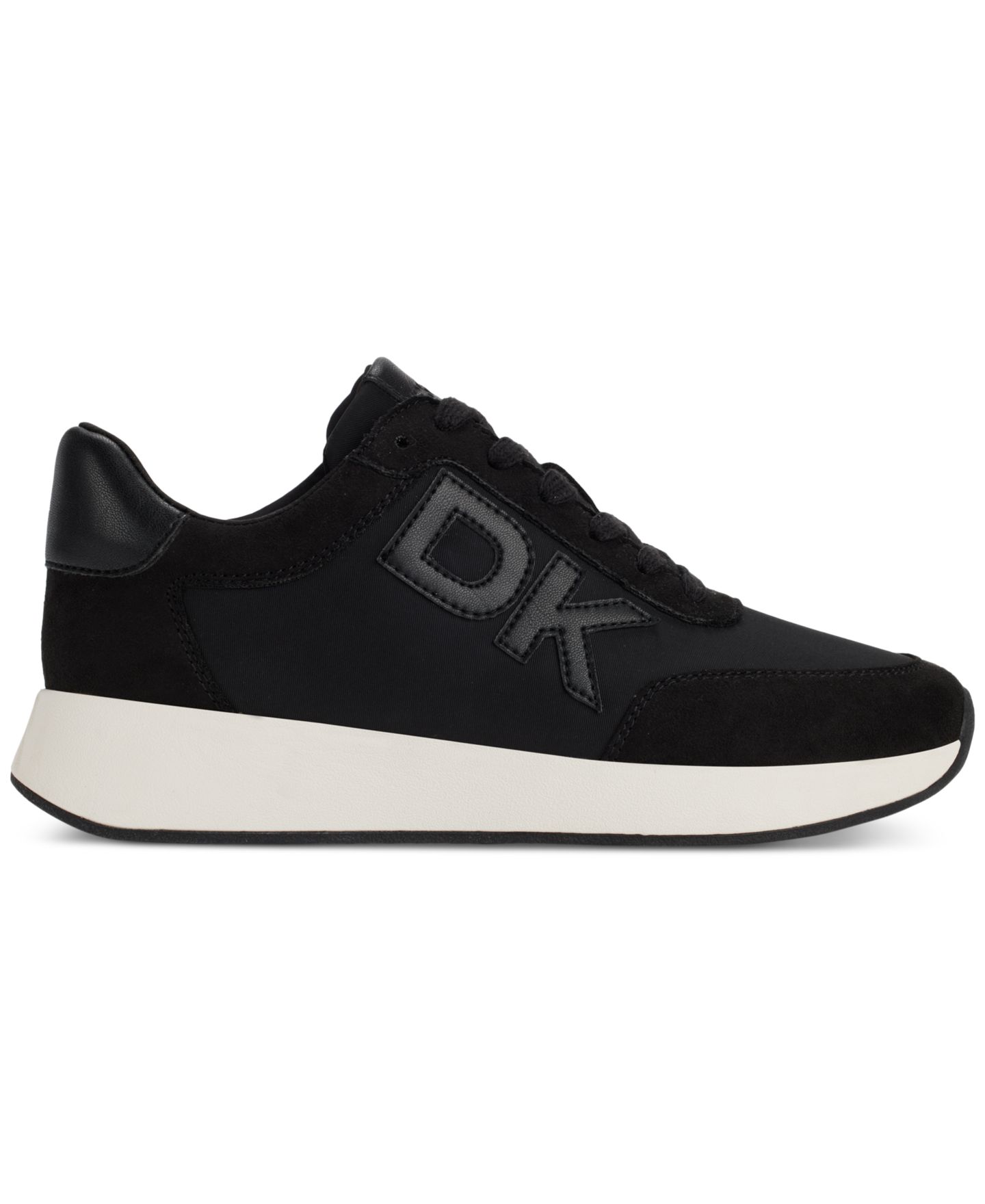 Женские кроссовки DKNY Oaks Logo Appliqué Athletic Lace Up, цвет: Костяной — фото 6