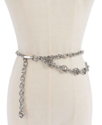 Michael Kors Charm Belt Michael Kors Swag Chain Leather Belt | Neiman Marcus main image 4