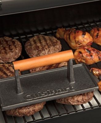 9" Cast Iron Grill Press