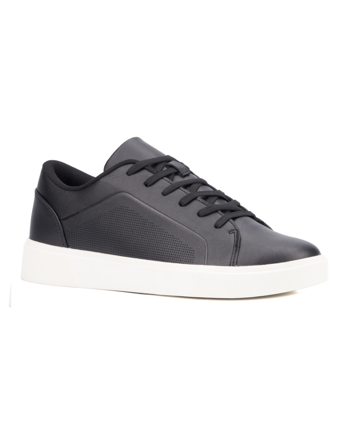 Shop New York And Company Men's Rupertin Low Top Sneakers In Black