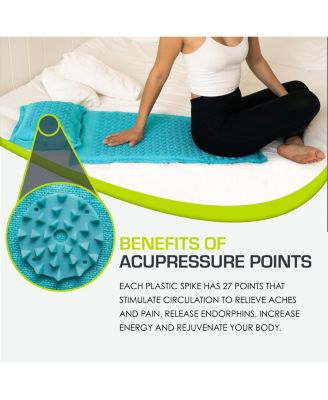 Ki Acupressure Mat, Pillow and Carrier Bag Set