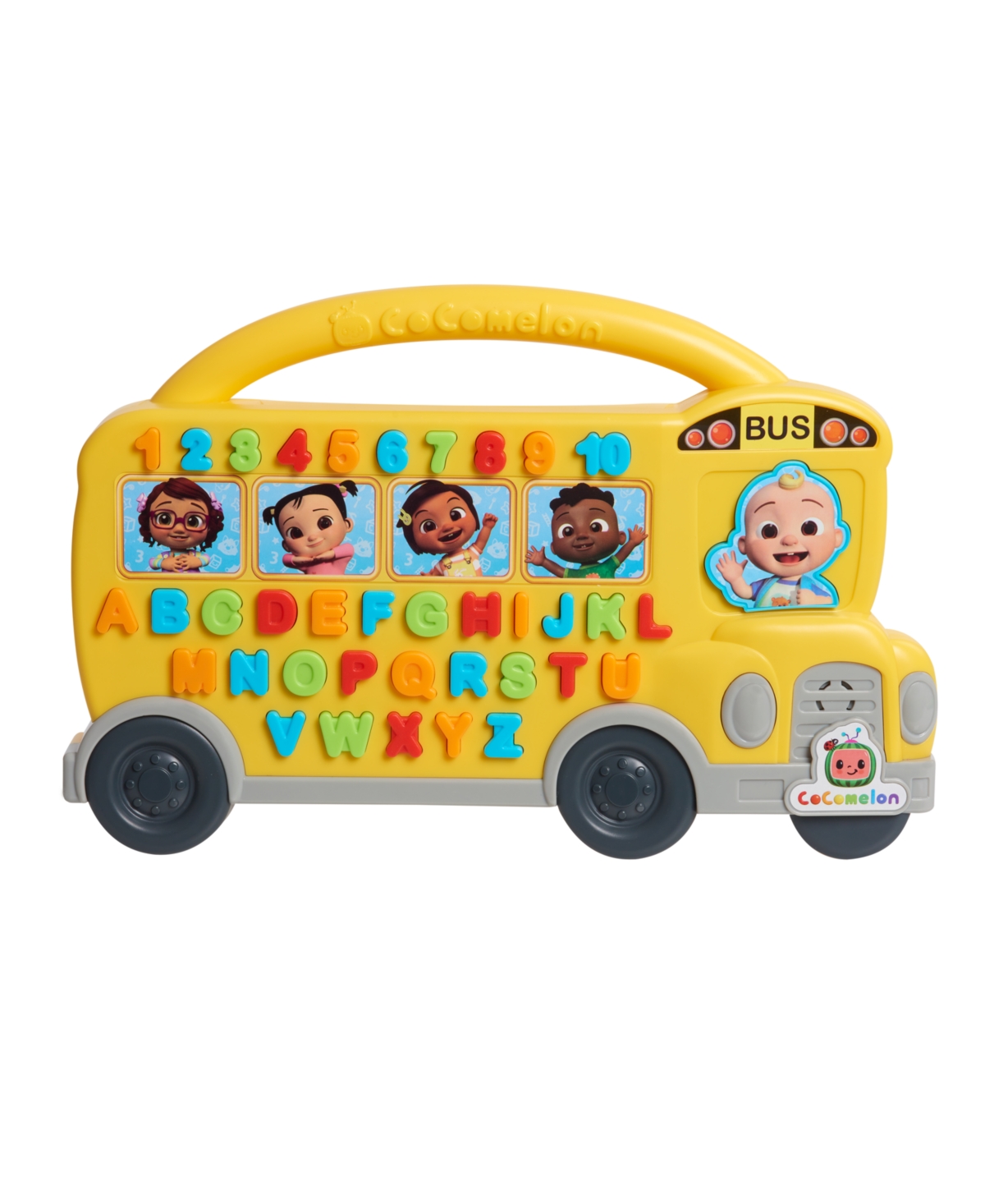 Shop Cocomelon Learning Bus, Over 85 Learning Phrases, Counting, Alphabet, Music, Sounds, Yellow In No Color