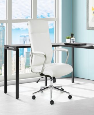 Office Star 48" Fabric, Chrome High Back Manager's Office Chair
