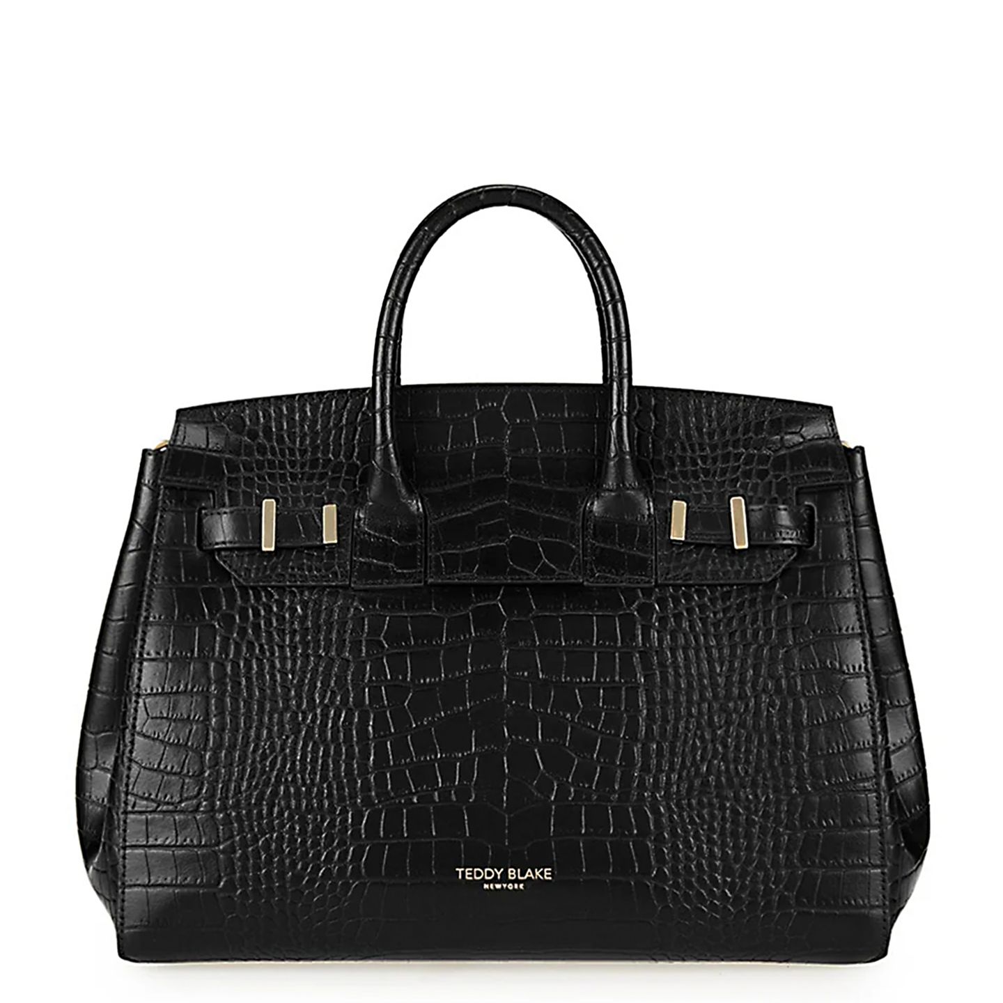 Женская сумка Teddy Blake Gigi Croco 13", цвет: Чёрный — фото 1