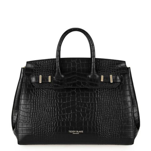 Женская сумка Teddy Blake Gigi Croco 13", цвет: Чёрный