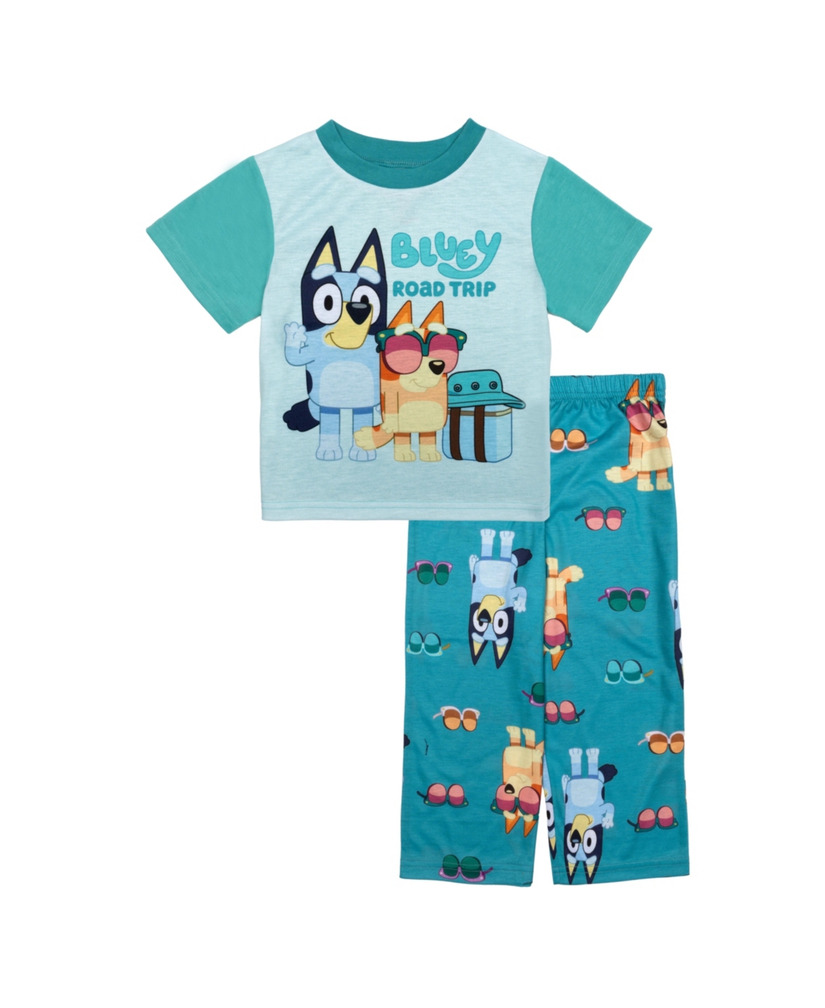 Shop Bluey Toddler Boys 2pc Polyester Pajama Set In Assorted