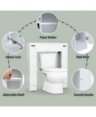 Wooden over the Toilet Storage Cabinet