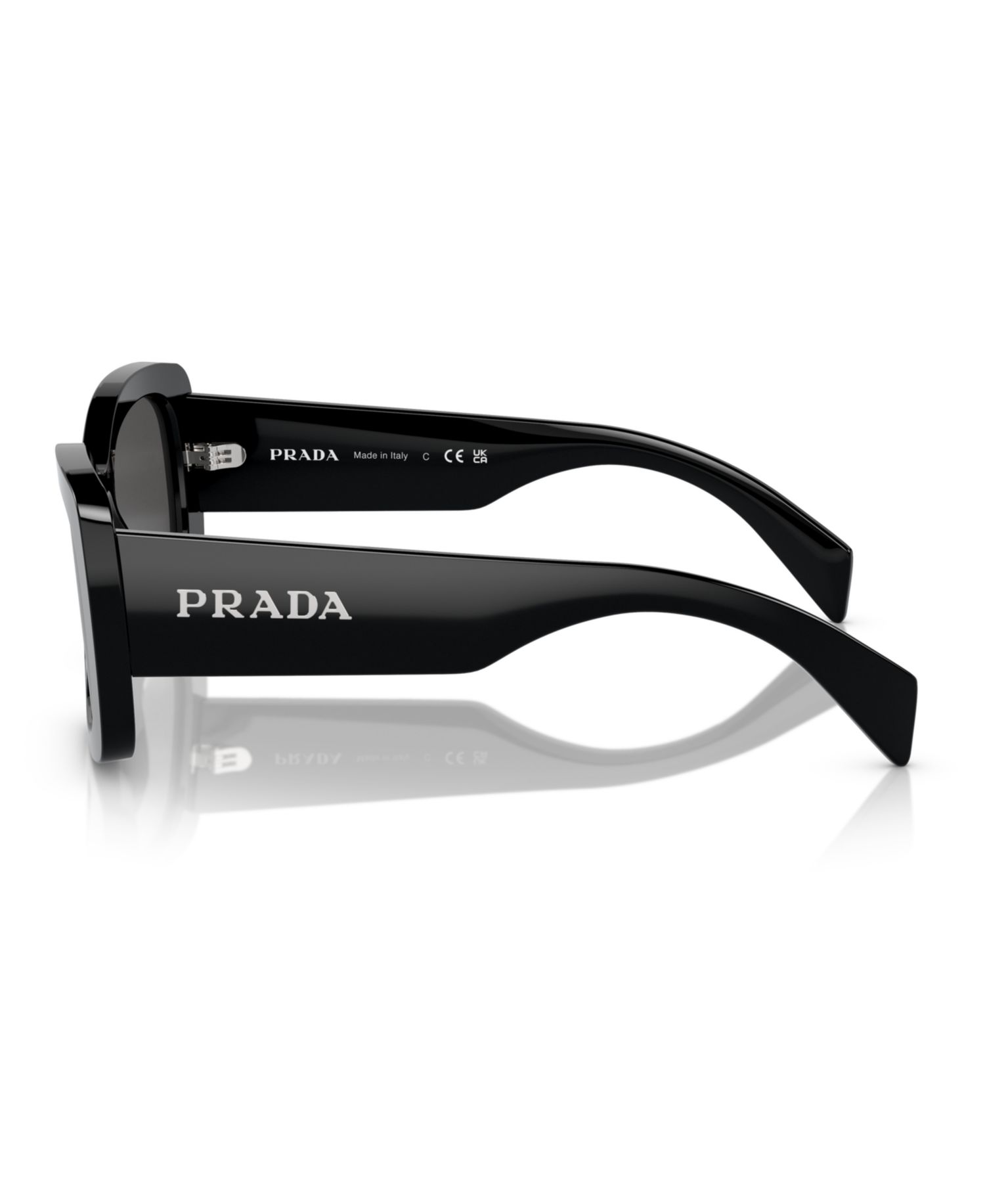 Lettering Oval Women's Sunglasses, PR A08S