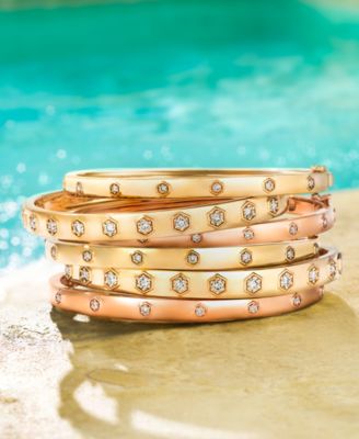 Anywear Everywear&reg; Nude Diamond Bangle Bracelet (1 ct. t.w.) in 14k Gold (Also Available in Rose Gold or White Gold)