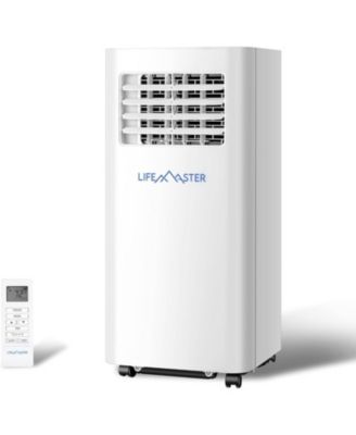 LifeMaster 10,000 BTU Portable Air Conditioners, Room Air Conditioner with Digital Remote for Room up to 450 Sq.Ft, 3-in-1 Portable AC Unit with Installation Kit for Home/Office/Dorms