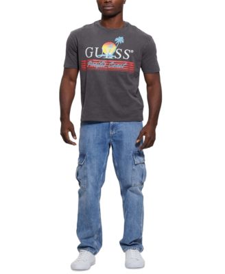 GUESS - Men's Pacific Coast Logo Graphic T-Shirt