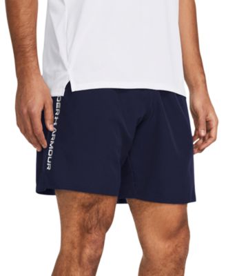 Men's Moisture-Wicking Logo-Print 8-1/4" Tech Shorts