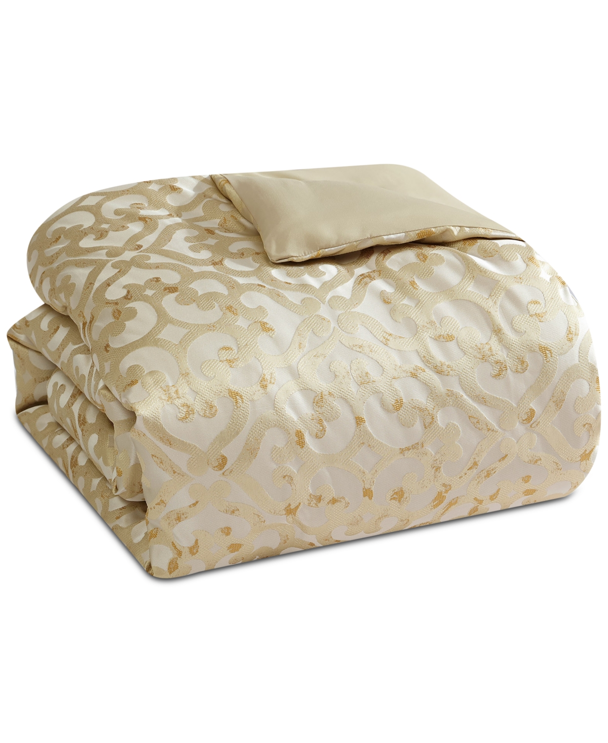 Shop Hallmart Collectibles Caroline 14-pc. Comforter Set, King In Gold
