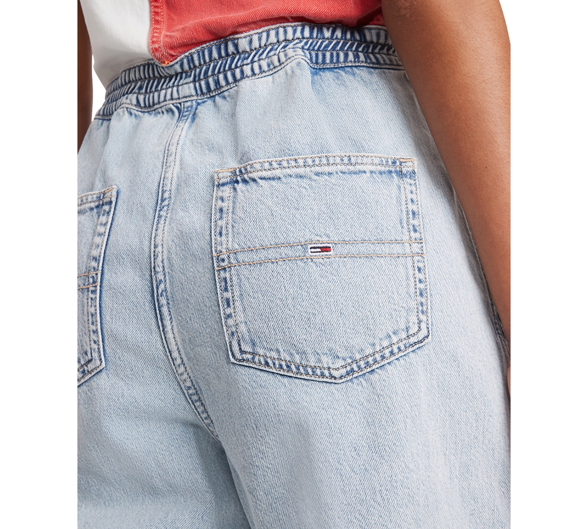 Tommy Jeans Women's Denim Flag Boiler Jumpsuit