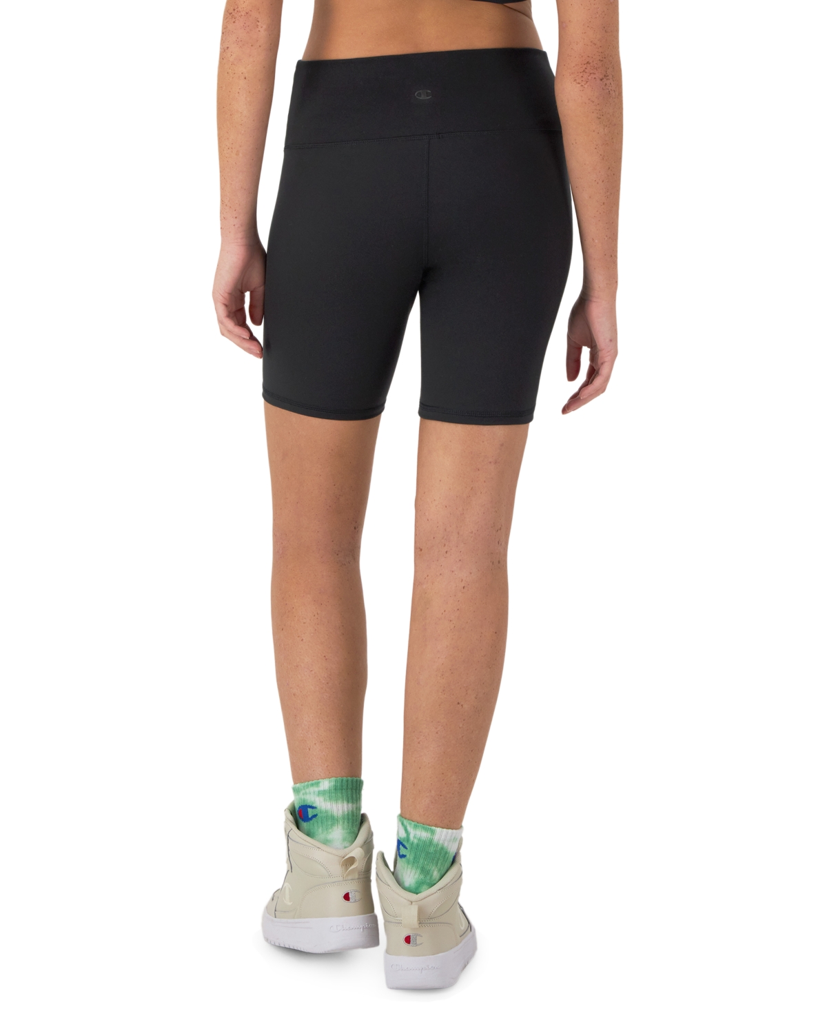 Champion Women's Soft Touch High-Rise Bike Shorts