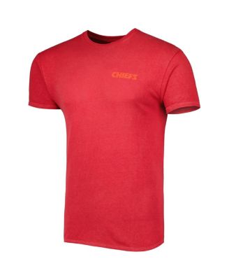 Men's Red Kansas City Chiefs Fast Track Tonal Highlight T-shirt