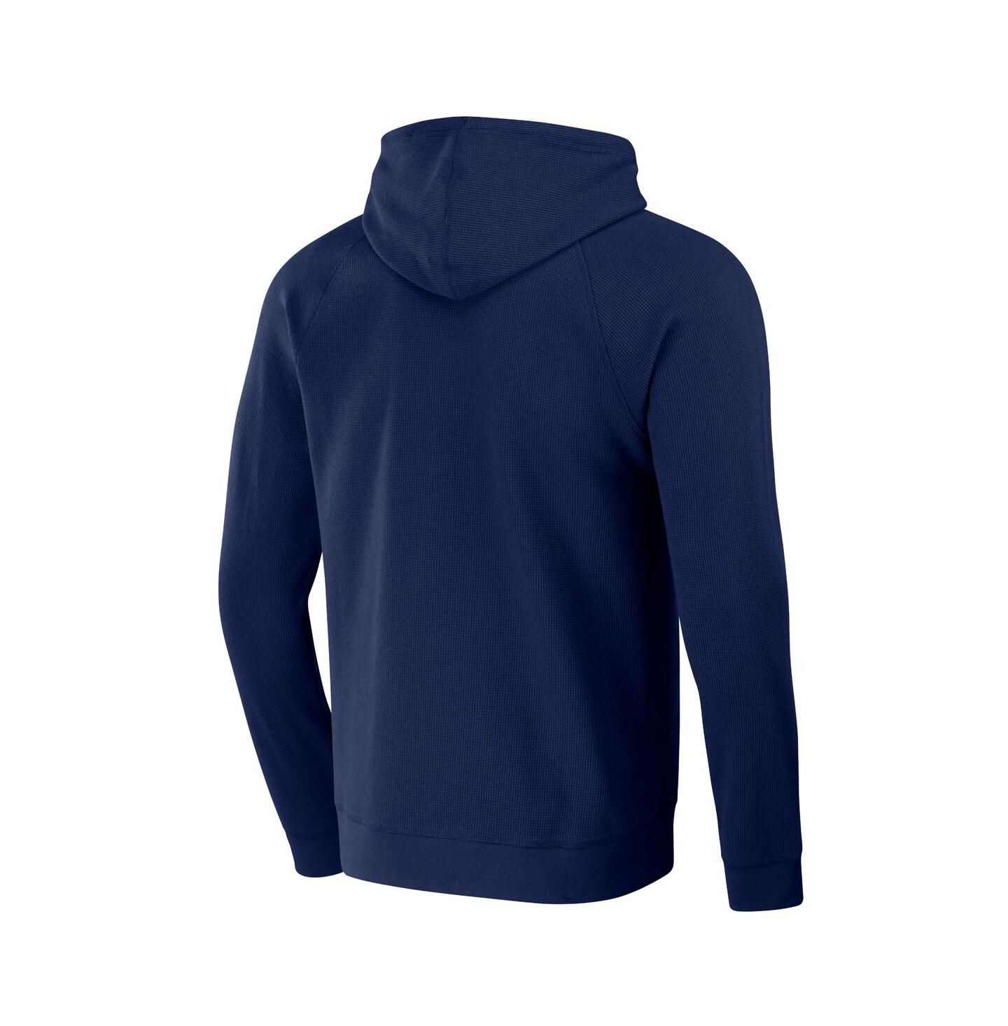 Мужское худи Fanatics Darius Rucker Collection by Navy Distressed Chicago White Sox Waffle-Knit Raglan Pullover — фото 2