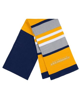 Women's Nashville Predators Stripe Glove and Scarf Set