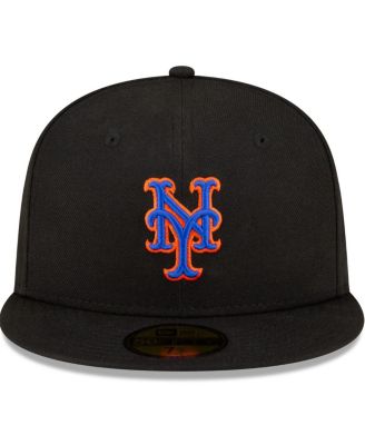 Men's Black New York Mets Authentic Collection Alternate On-Field 59FIFTY Fitted Hat