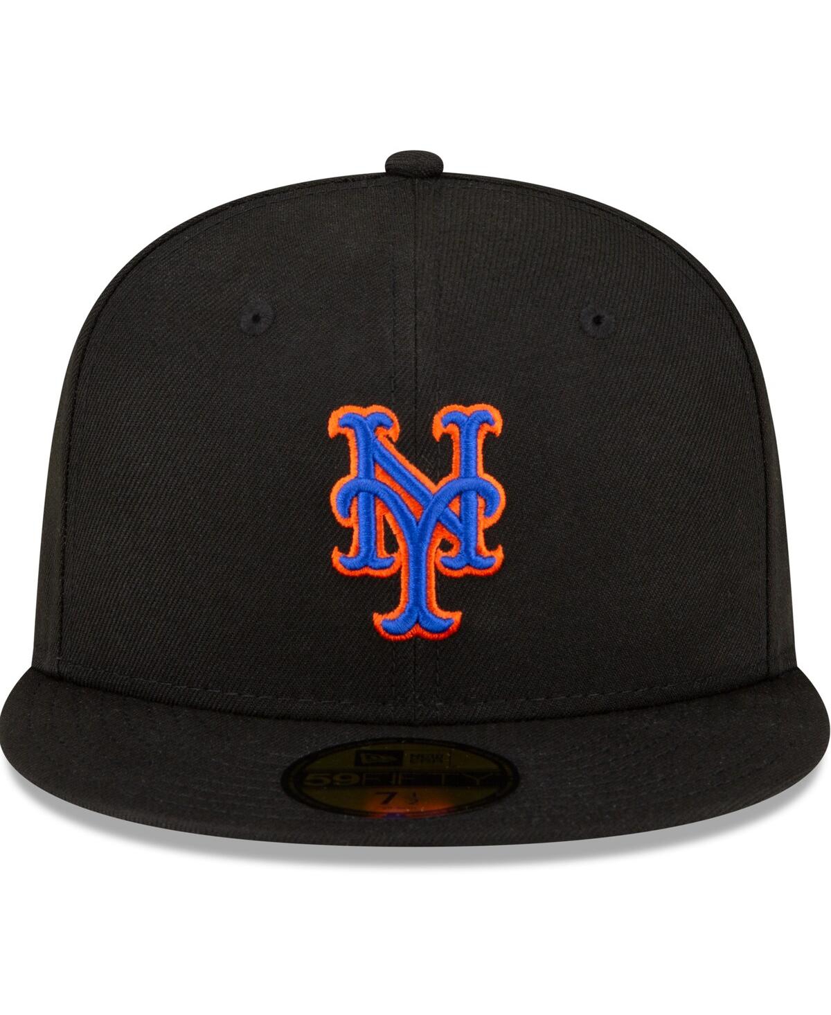 Men's New EraNew York Mets Authentic Collection Alternate On-Field 59FIFTY Fitted Hat - Black