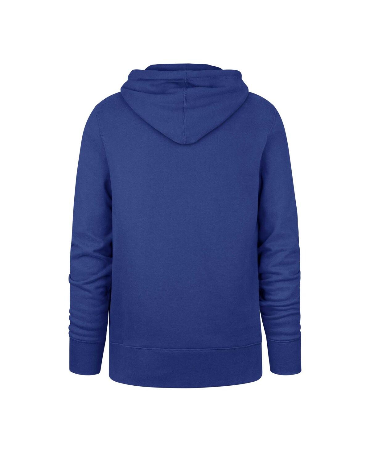 Men's '47 BrandTexas Rangers Dime Headline Pullover Hoodie - Royal