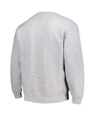 Men's and Women's Heather Gray Los Angeles Lakers Element Logo Pop Pullover Sweatshirt