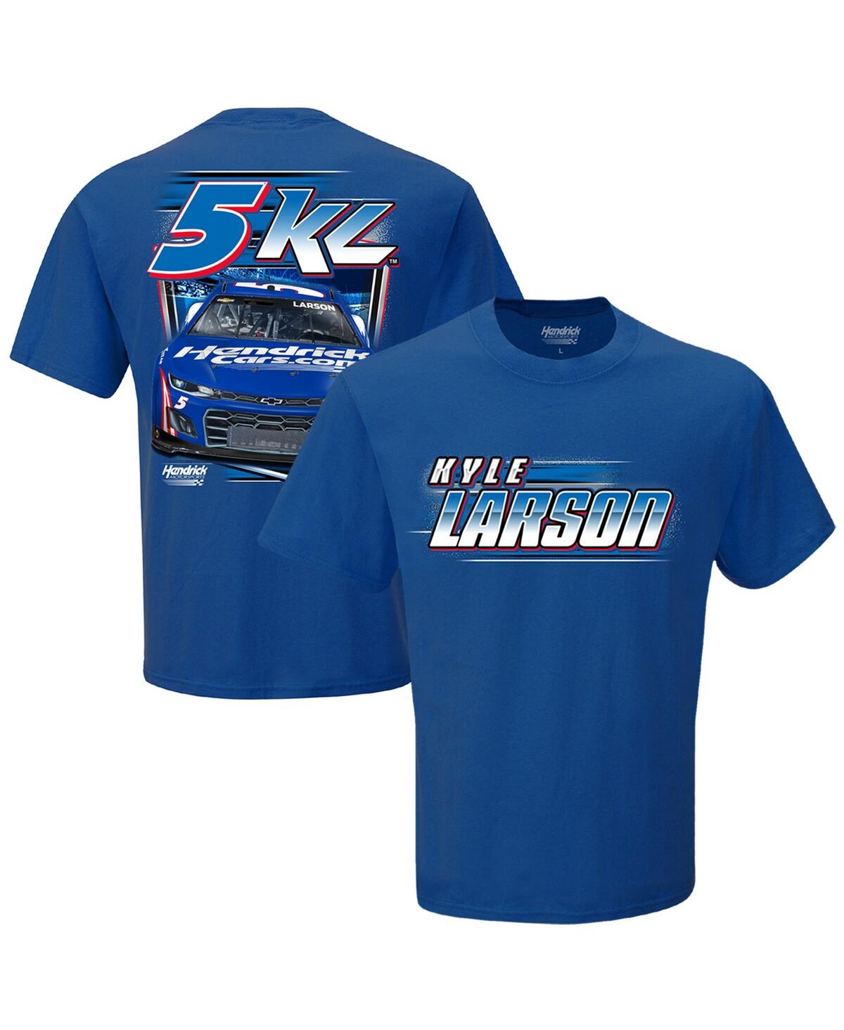 Shop Hendrick Motorsports Team Collection Men's  Royal Kyle Larson Hendrickscars.com Dominator T-shirt