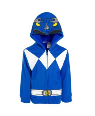 Blue Ranger Red Ranger Black Ranger Fleece Zip Up Hoodie Toddler| Child  Boys