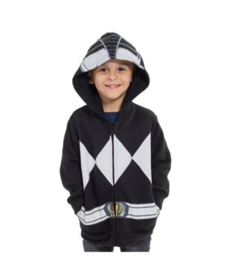 Blue Ranger Red Ranger Black Ranger Fleece Zip Up Hoodie Toddler| Child  Boys