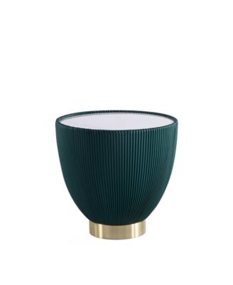 Anderson 18.43" Wide Leatherette Upholstered End Table