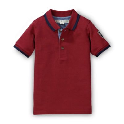 Baby Boys Short Sleeve Pique Polo T- Shirt