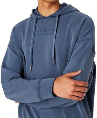 Men's Stretch AX Logo Hooded Sweatshirt