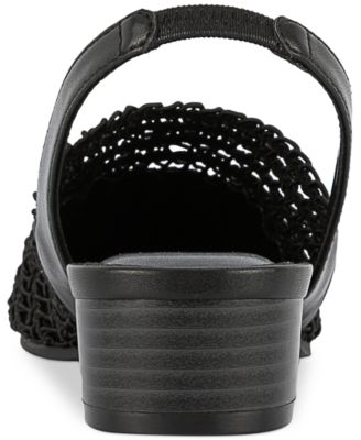 Women's Carolton Woven Slingback Flats