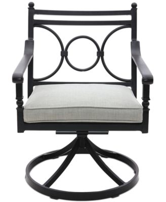 Wythburn Mix and Match Scroll Outdoor Swivel Chair