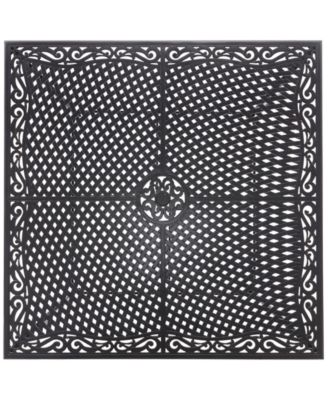 Wythburn Mix and Match 64" Square Cast Aluminum Outdoor Dining Table, Created for Macy's