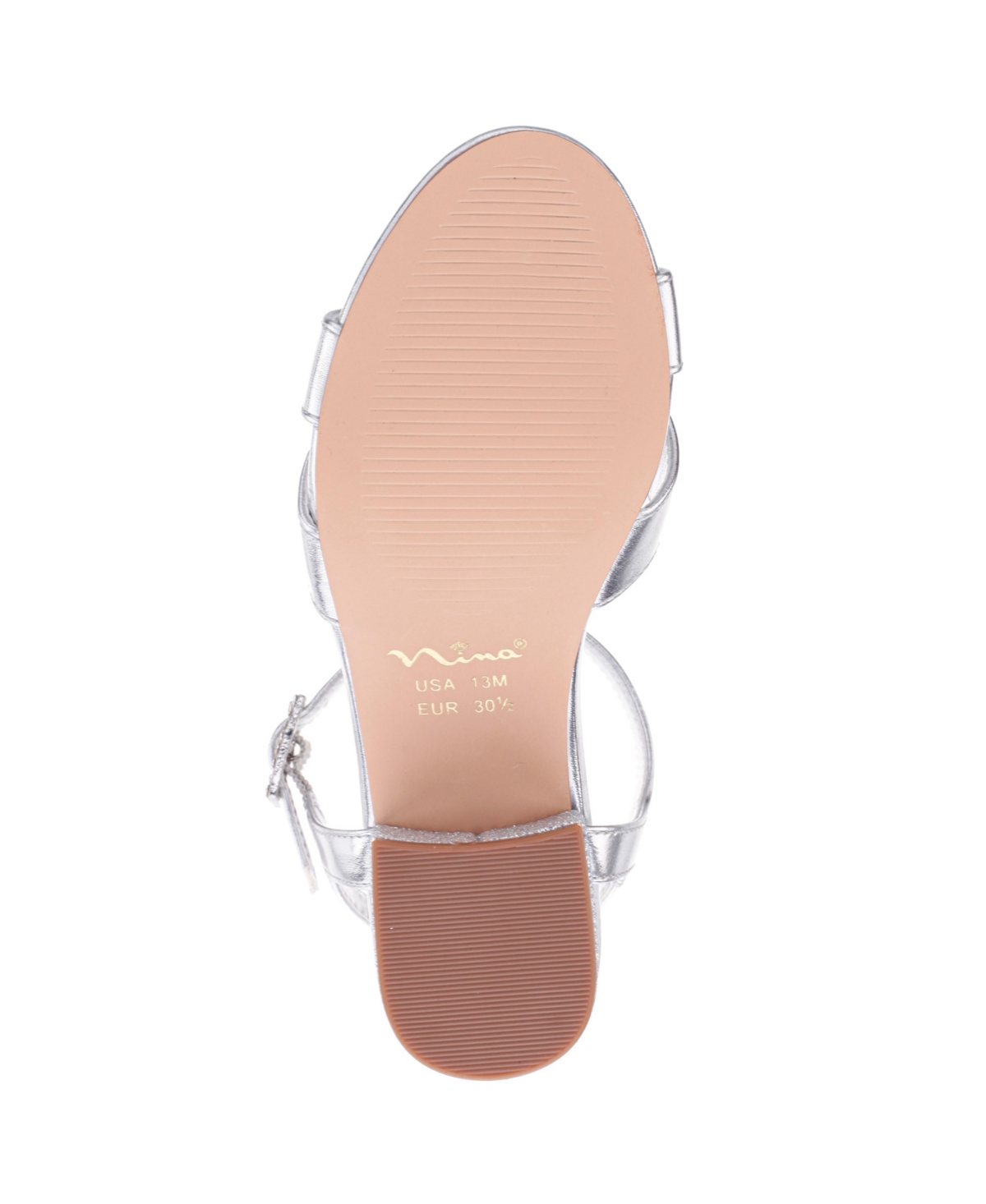Nina Little Girls Block Heel Dress Sandals