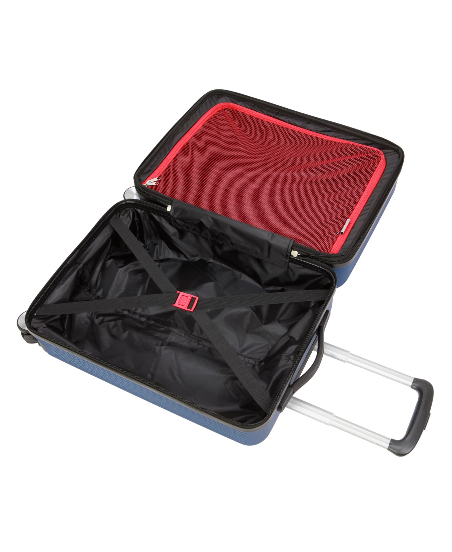 Чемоданы Tag Cityscape 4 Piece Hardside Luggage Set, Created for Macy's, цвет: Синий — фото 18