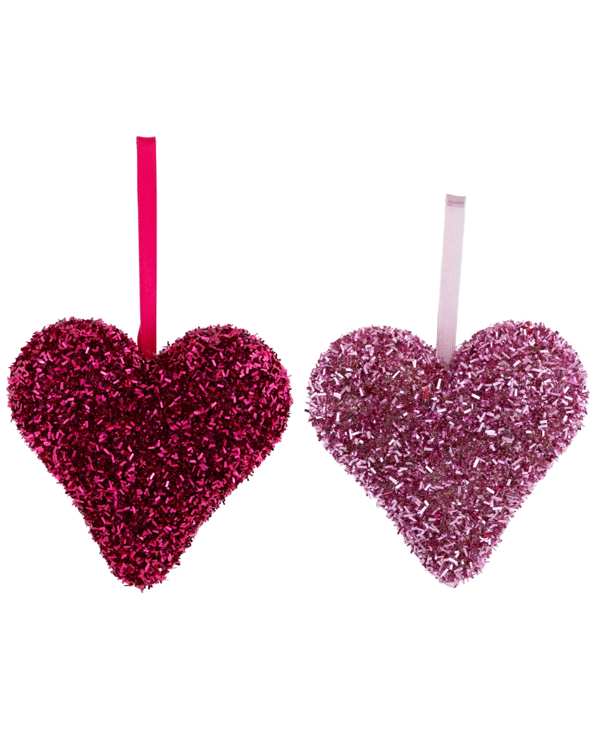 Northlight Set of 12 Shimmering Heart Valentine's Day Wall Decorations